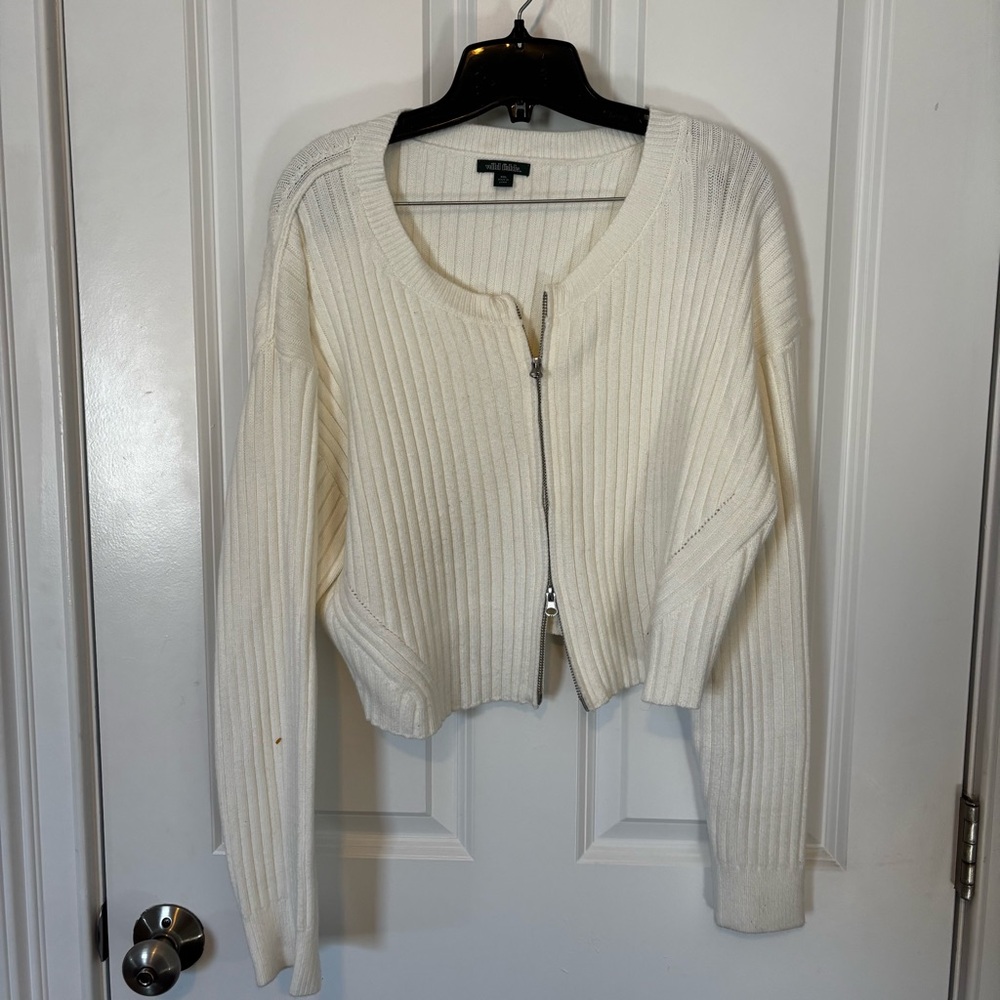 Wild Fable Ivory Knit Top